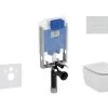 Ideal Standard ProSys - Toiletset- Inbouwreservoir, Closet, WC-zitting Tesi, Oleas M2 Bedieningsplaat, Aquablade, Softclose, Wit ProSys80M SP73 -BadderenMetVoordeel 00fd5726f38f2f3c1c1b62a3