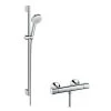 Hansgrohe Ecostat Universal - Vario Doucheset Met Ecostat Universal Thermostaat, Wit/chroom 27031400 -BadderenMetVoordeel 023704ae744c8da246fb3e39