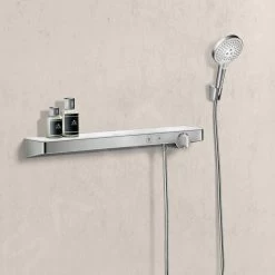 Hansgrohe ShowerTablet Select - 700 Thermostaat, 2 Functie, Wit/chroom 13184400 11 Hansgrohe ShowerTablet Select - 700 Thermostaat, 2 Functie, Wit/chroom 13184400 -BadderenMetVoordeel 036d0cd583d2010fc2a77895