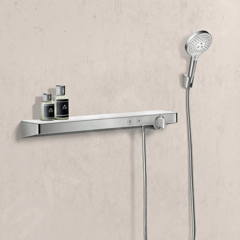 Hansgrohe ShowerTablet Select - 700 Thermostaat, 2 Functie, Wit/chroom 13184400 5 Hansgrohe ShowerTablet Select - 700 Thermostaat, 2 Functie, Wit/chroom 13184400 - Afbeelding 3