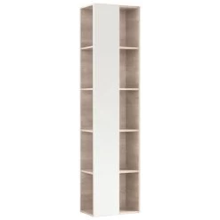 Geberit Citterio - Hoge Open Kast Met Spiegel 1600x400 Mm, Eik Beige 500.569.JI.1