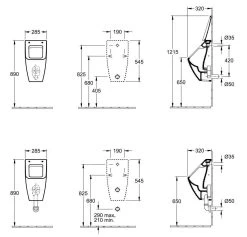 Villeroy & Boch Venticello - Afzuigurinoir Zonder Deksel, 285x545x315 Mm, CeramicPlus, Stone White 5504R0RW -BadderenMetVoordeel 07fb53109dc649765a5b5f40