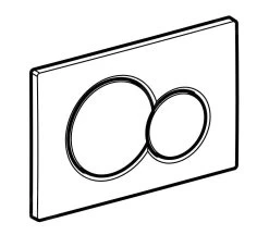 Geberit Sigma01 - Bedieningsplaat, Zwart 115.770.DW.5 -BadderenMetVoordeel 0985bceefddde64ea0545c55