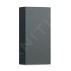 Laufen Lani - Kast 70x35 Cm, 1 Deur, Scharnieren Links, Grijs H4037011122661
