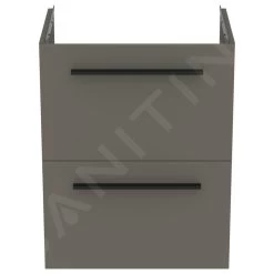 Ideal Standard I.Life S - Wastafelonderkast, 500x375x630 Mm, 2 Laden, Mat Kwartsgrijs T5291NG -BadderenMetVoordeel 0d0c980cb6055a5ebdf8b964