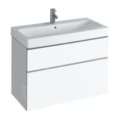 Geberit ICon - Wastafelonderkast 900 Mm, Mat Wit 841390000 -BadderenMetVoordeel 0f846277b58bcb9dc3a42a75