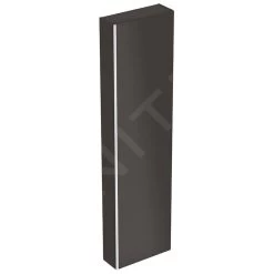Geberit Acanto - Hoge Badkamerkast 1730x450 Mm, Zwart 500.637.16.1