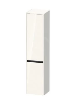 Duravit Ketho.2 - Hoge Kast 1760x400x360 Mm, 2 Deuren, Scharnieren Rechts, Glanzend Wit K21329R22220000