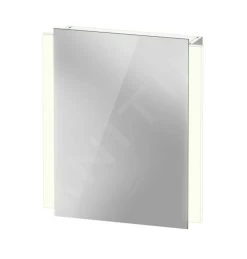 Duravit Ketho.2 - Spiegelkast Met LED Verlichting, 700x600x157 Mm, 1 Deur, Scharnieren Links K27135L00001000