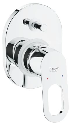Grohe BauLoop - Inbouw Badkraan, Met Inbouwdeel, Chroom 29041000