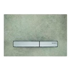 Geberit Sigma50 - Toilet Bedieningspaneel, Beton Look/ Chroom 115.788.JV.2