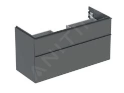 Geberit ICon - Wastafelonderkast, 118x62x48 Cm, 2 Laden, Lava 502.306.JK.1