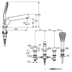 Kludi Objekta - 4- Gats Badrandcombinatie, Chroom 324250575 5 Kludi Objekta - 4- Gats Badrandcombinatie, Chroom 324250575 -BadderenMetVoordeel 26dd0bd80cedadfcf4b774d4