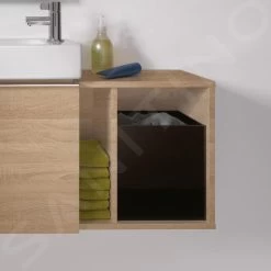 Geberit ICon - Fontein Onderbouw Zijkast 370x400x245 Mm, Eikehout 841139000 -BadderenMetVoordeel 274f4b615f571b0b2dd0163b