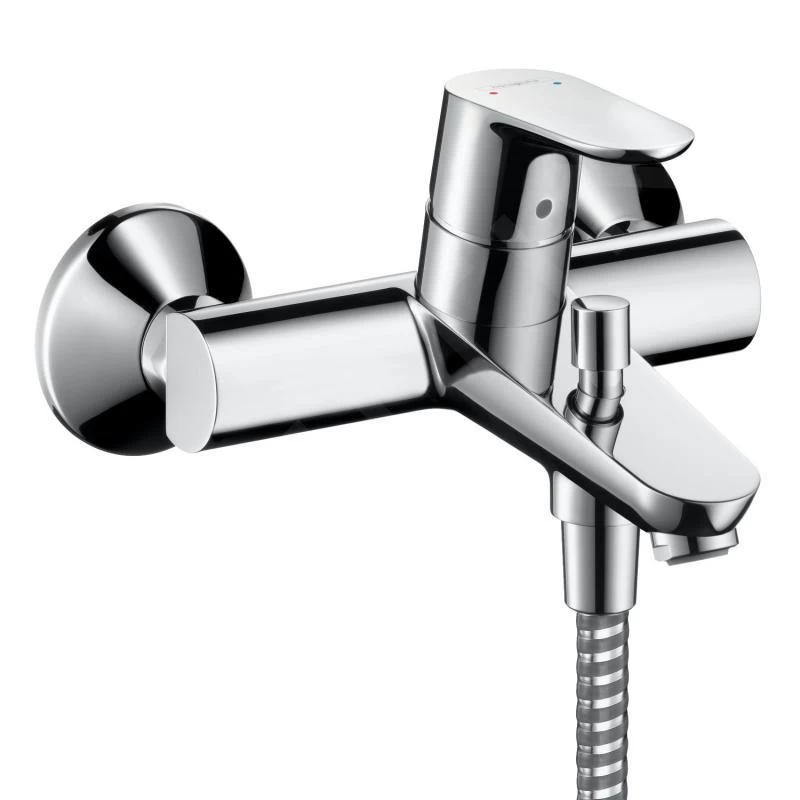 Hansgrohe Focus E2 - Badmengkraan Opbouw, Chroom 31940000 3 Hansgrohe Focus E2 - Badmengkraan Opbouw, Chroom 31940000