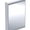 Geberit ONE - Spiegelkast Met LED-verlichting, 600x900x150 Mm, Scharnieren Links, Aluminium 505.810.00.1 -BadderenMetVoordeel 28b579d24076a3a7b6c4d3d6 3