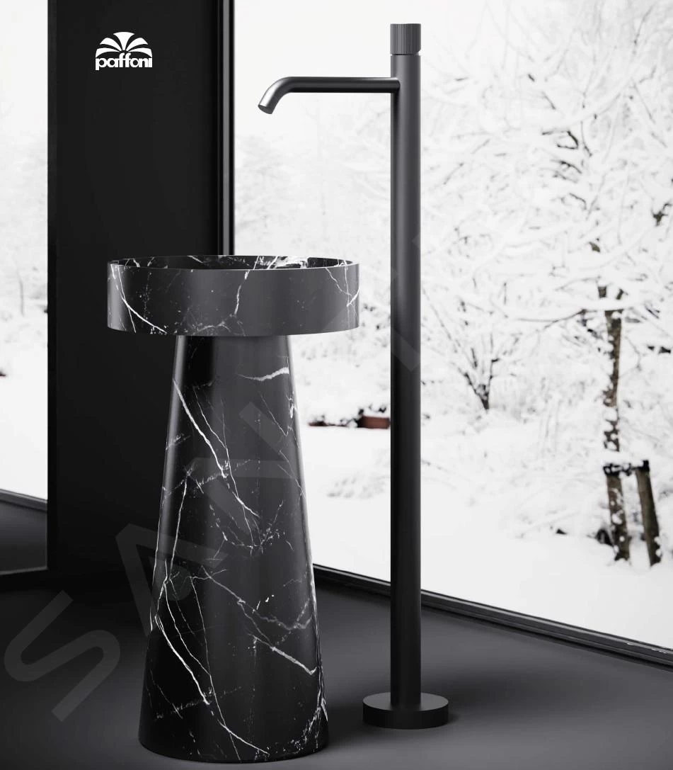 Paffoni Jo - VrijWastafelkraan, Mat Zwart JO031NO 5 Paffoni Jo - VrijWastafelkraan, Mat Zwart JO031NO - Afbeelding 3