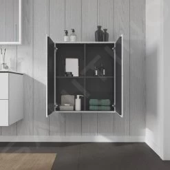 Duravit L-Cube - Zijkast 800x700x243 Mm, 2 Deuren, Wit Mat LC116701818 -BadderenMetVoordeel 2a0c9d103ce7534401216a97 1