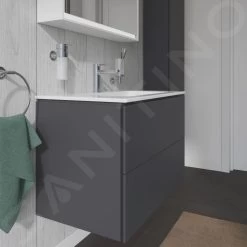Duravit L-Cube - Wastafelonderkast 550x820x481 Mm, 2 Laden, Grafiet Mat LC624104949 -BadderenMetVoordeel 2b6073ab481e20ffec686bb5