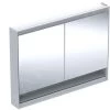 Geberit ONE - Spiegelkast Met LED-verlichting, 1200x900x150 Mm, 2 Deuren, Met Nis, Wit 505.835.00.2 -BadderenMetVoordeel 2cf1966ccbc0dd7c2337ab53