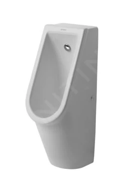 Duravit Starck 3 - Urinoir, Met Achterinlaat, Rimless, Alpine Wit 0827250000