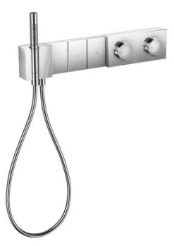 Axor Edge - Afbouwdeel Voor Select Douchethermostaat Select 540/100 Voor 3 Functies, Chroom/diamond Cut 46711000