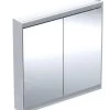 Geberit ONE - Spiegelkast Met LED-verlichting, 900x900x150 Mm, 2 Deuren, Wit 505.813.00.2 -BadderenMetVoordeel 35d6c0de0b8c483f90a1125b