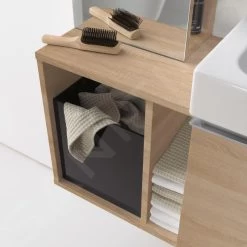 Geberit ICon - Fontein Onderbouw Zijkast 370x400x245 Mm, Eikehout 841139000 -BadderenMetVoordeel 361eea40d24630a8f67667c0