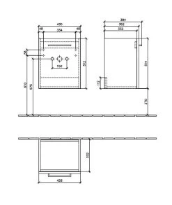 Villeroy & Boch Avento - Wastafelkast, 430x514x352 Mm, 1 Deur, Crystal White A88701B4 -BadderenMetVoordeel 39783a85f93c9557e546cbf9