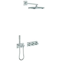 Ideal Standard Archimodule - Doucheset 300 Met Inbouwthermostaat, 1jet, Chroom A1549AA