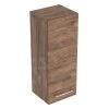 Geberit Selnova Square - Spiegelkast 850x330x297 Mm, 1 Deur, Hickorynoot 501.278.00.1