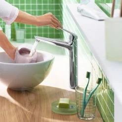 Hansgrohe Novus - Wastafelkraan, Chroom 71124000 -BadderenMetVoordeel 464a477c057207175dfc00e7