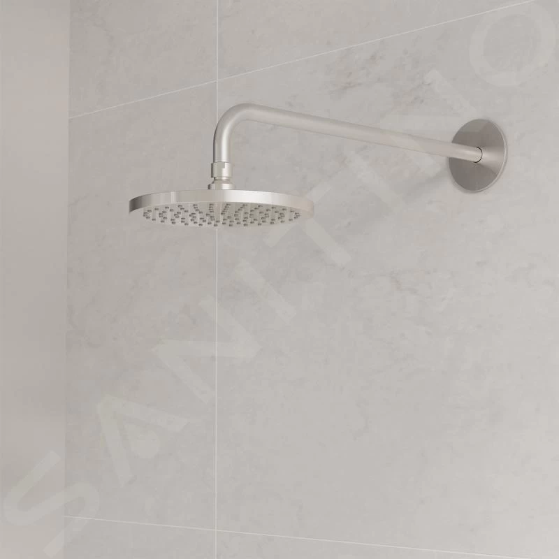 Steinberg 100 - Hoofddouche, Diameter 200 Mm, Geborsteld Nikkel 100 1687 BN 6 Steinberg 100 - Hoofddouche, Diameter 200 Mm, Geborsteld Nikkel 100 1687 BN - Afbeelding 4