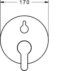Hansa Primo - Inbouw Badkraan, Met Omstelkraan Voor 2 Functies, Chroom 89903003 -BadderenMetVoordeel 47c5a163f7146138e9f4ff7f