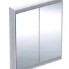 Geberit ONE - Spiegelkast Met LED-verlichting, 750x900x150 Mm, 2 Deuren, Inbouw, Wit 505.802.00.2 -BadderenMetVoordeel 4b8e34e8d4a863f8ca59e410