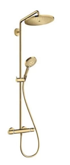 Hansgrohe Croma Select S - Doucheset Showerpipe 280 Met Thermostaat, Gepolijst Goud Look 26890990
