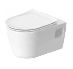 Duravit Soleil By Starck - Hangend Toilet Met SoftClose Zitting, Rimless, HygieneFlush, HygieneGlaze, Wit 45860920A1