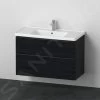 Duravit D-Neo - Wastafelonderkast Met Wastafel, 1005x775x480 Mm, 2 Laden, Black Oak DE012201616 -BadderenMetVoordeel 55a17c986078d5a8ac71da48