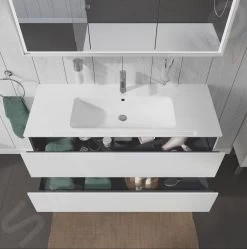 Duravit L-Cube - Wastafelonderkast 550x1220x481 Mm, 2 Laden, Wit Mat LC624301818 -BadderenMetVoordeel 5634f82e1e16838f59f3db74