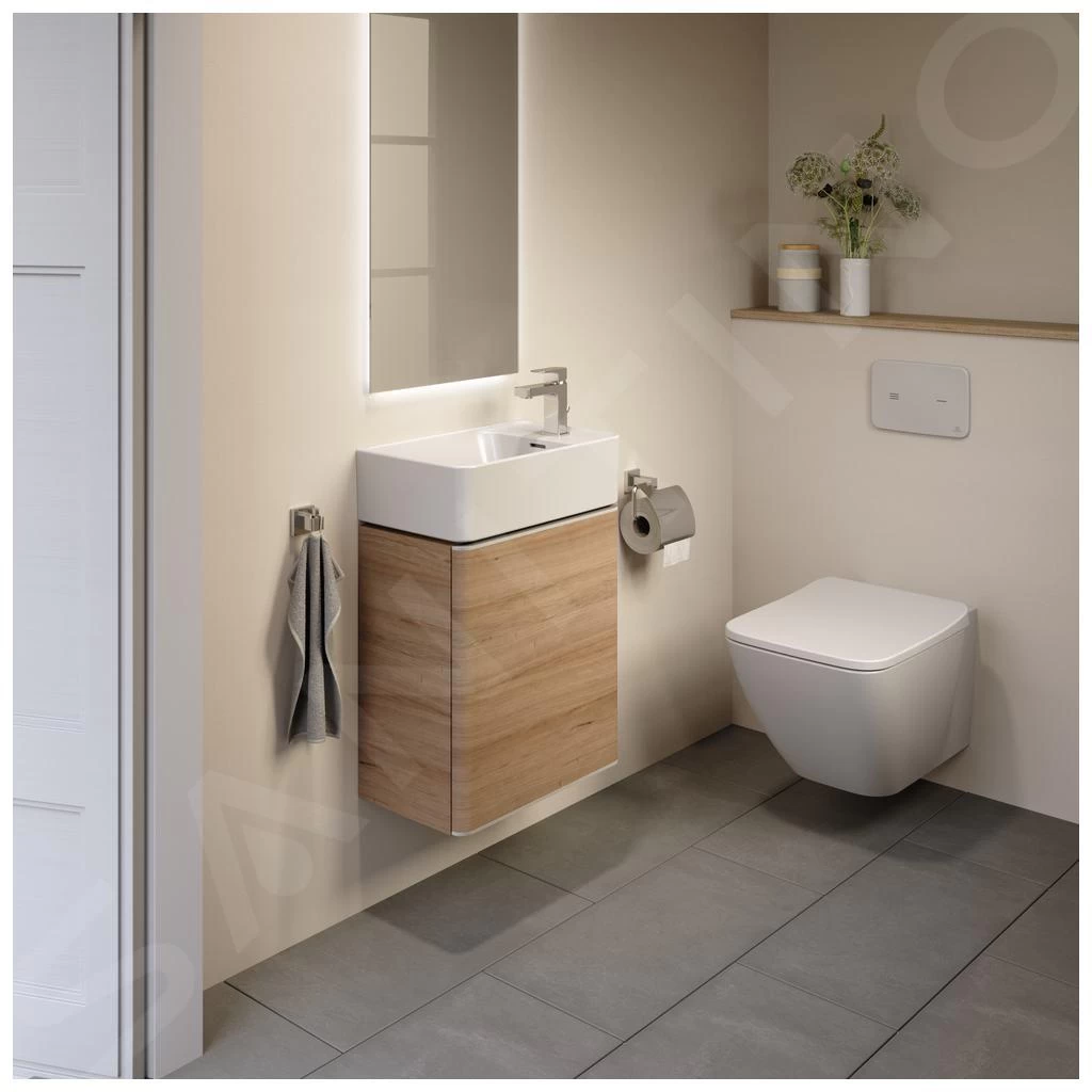 Ideal Standard Edge - Wastafelkraan Slim Piccolo Met Waste, BlueStart, Chroom A7267AA 5 Ideal Standard Edge - Wastafelkraan Slim Piccolo Met Waste, BlueStart, Chroom A7267AA - Afbeelding 3