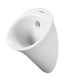 Duravit White Tulip - Urinoir, Verdekte Toevoer, Rimless, HygieneGlaze, Wit 2817302000