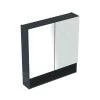 Geberit Selnova Square - Spiegelkast 850x588x175 Mm, 2 Deuren, Mat Lava 501.265.00.1 -BadderenMetVoordeel 6001a1c5ea4c865033962c9e 1