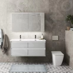 Ideal Standard Mirror&Light - Spiegelkast Met LED Verlichting En Inlegplank, 800x700 Mm, Aluminium T3442AL -BadderenMetVoordeel 60f87749999a66c33872c2fc