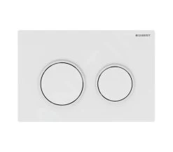 Geberit Omega20 - Bedieningsplaat, Wit 115.085.11.1