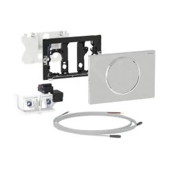 Geberit Sigma10 - Elektronische Bedieningsplaat, Netvoeding, Geborsteld Roestvrij Staal 115.863.SN.6 -BadderenMetVoordeel 6e729a54dbfedebb4e19bf12