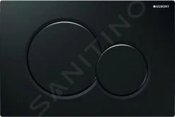 Geberit Sigma01 - Bedieningsplaat, Zwart 115.770.DW.5