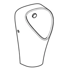 Geberit Urinoirs - Urinoir Narva, Achterinlaat, Wit 501.655.00.1 -BadderenMetVoordeel 7606dd61e2e88dd2d59168e0 1