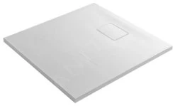 Sapho Acora - Douchebak 800x800 Mm, Gegoten Marmer, Decor Witsteen AC001 -BadderenMetVoordeel 770ccd62584ea4ee51d5ccda