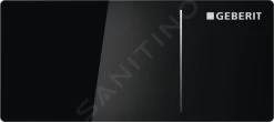 Geberit Omega70 - Bedieningspaneel, Glas/zwart 115.084.SJ.1