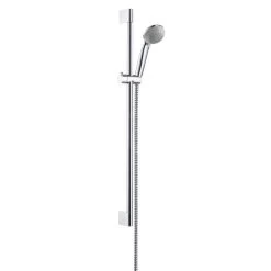 Hansgrohe Crometta 85 - Set Douchekop, Douchestang En Doucheslang, Groen 6 L/min, Chroom 27652000